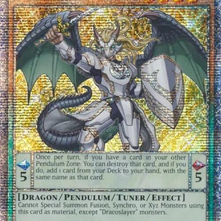 Luster Pendulum, the Dracoslayer [RA04-EN252] Quarter Century Secret Rare