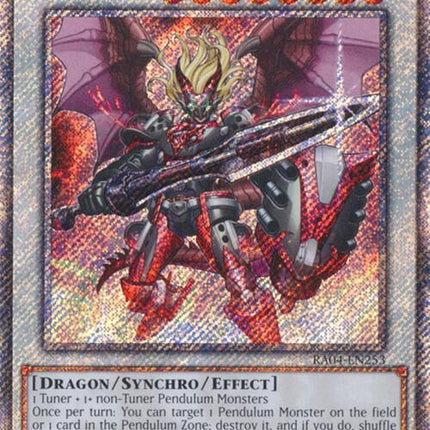 Ignister Prominence, the Blasting Dracoslayer [RA04-EN253] Platinum Secret Rare