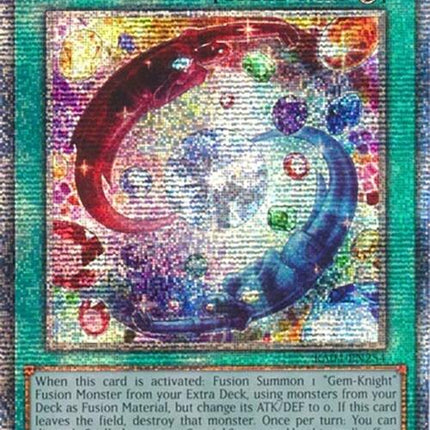 Brilliant Fusion [RA04-EN254] Quarter Century Secret Rare