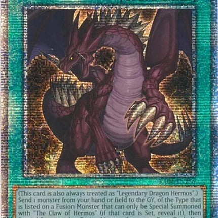 The Claw of Hermos [RA04-EN256] Quarter Century Secret Rare