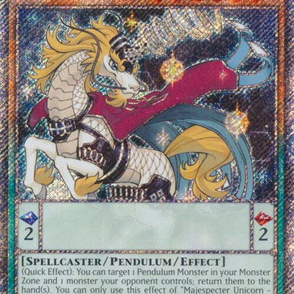 Majespecter Unicorn - Kirin [RA04-EN260] Platinum Secret Rare