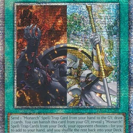 Pantheism of the Monarchs [RA04-EN261] Quarter Century Secret Rare