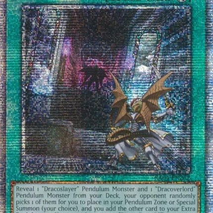 Draco Face-Off [RA04-EN262] Quarter Century Secret Rare