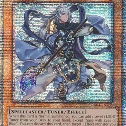 Sage with Eyes of Blue [RA04-EN266] Quarter Century Secret Rare
