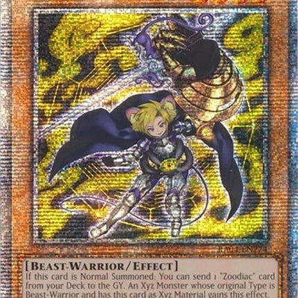 Zoodiac Ratpier [RA04-EN274] Quarter Century Secret Rare