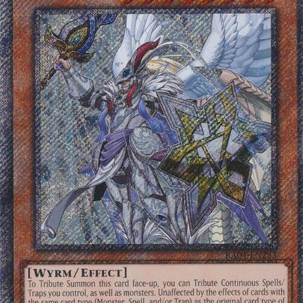 Master Peace, the True Dracoslaying King [RA04-EN283] Platinum Secret Rare
