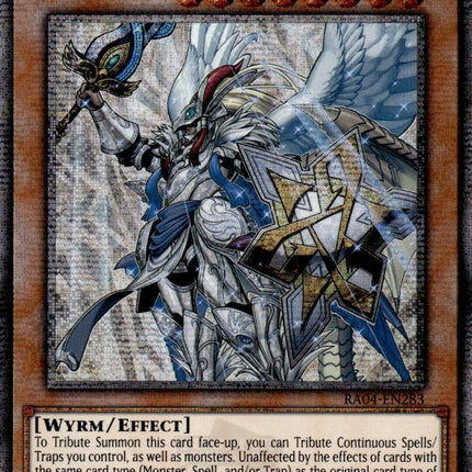 Master Peace, the True Dracoslaying King [RA04-EN283] Quarter Century Secret Rare