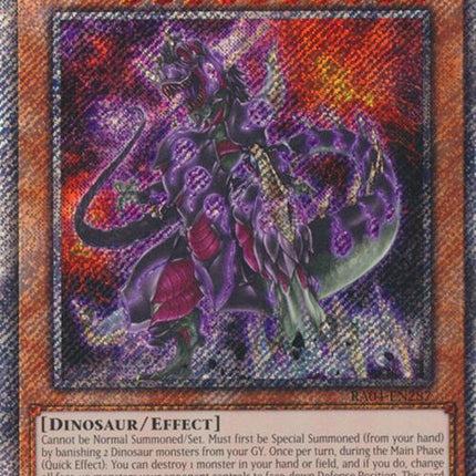 Ultimate Conductor Tyranno [RA04-EN287] Platinum Secret Rare
