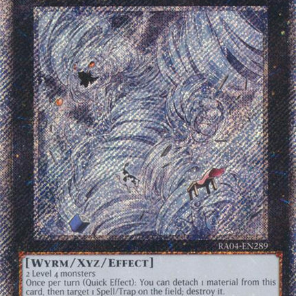 Tornado Dragon [RA04-EN289] Platinum Secret Rare