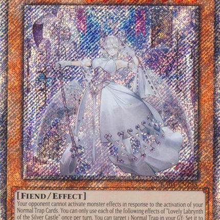 Lovely Labrynth of the Silver Castle [RA04-EN295] Platinum Secret Rare