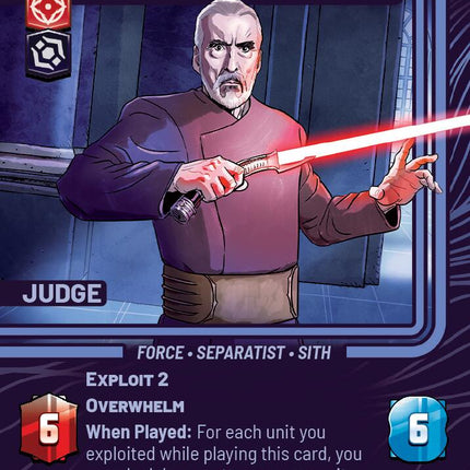 Count Dooku - Fallen Jedi (7) (7) [Judge Promos]