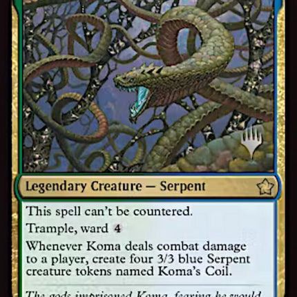Koma, World-Eater (Promo Pack) [Aetherdrift Promos]