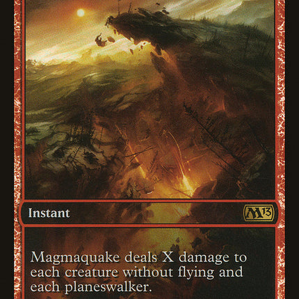 Magmaquake (Game Day) [Magic 2013 Promos]