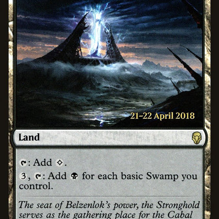 Cabal Stronghold [Dominaria Prerelease Promos]