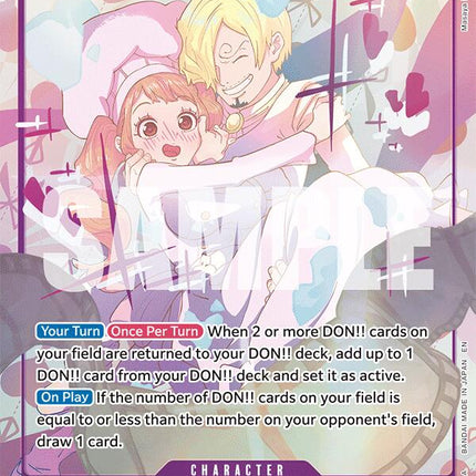 Sanji & Pudding (Alternate Art) [Extra Booster: Anime 25th Collection]