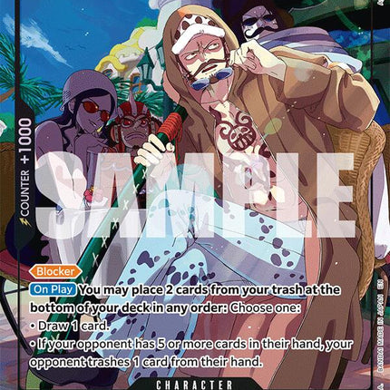 Trafalgar Law (Alternate Art) [Extra Booster: Anime 25th Collection]