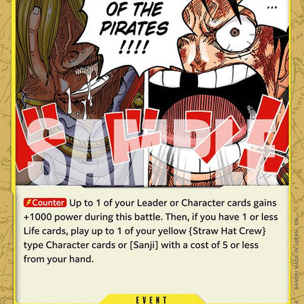 Without Your Help I Can't Become the King of the Pirates!!!! [Extra Booster: Anime 25th Collection]