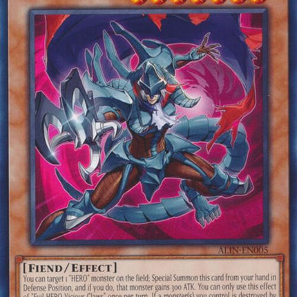 Evil HERO Vicious Claws [ALIN-EN005] Common