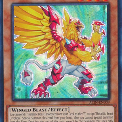 Heraldic Beast Gryphon [ALIN-EN009] Super Rare