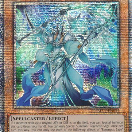 Regenesis Sage [ALIN-EN014] Quarter Century Secret Rare