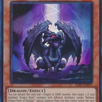 Nebulus, Dragon Ruler of Mishaps [ALIN-EN019] Ultra Rare