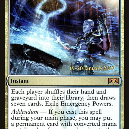 Emergency Powers [Ravnica Allegiance Prerelease Promos]