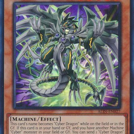 Cyberdark Wurm [ALIN-EN027] Ultra Rare