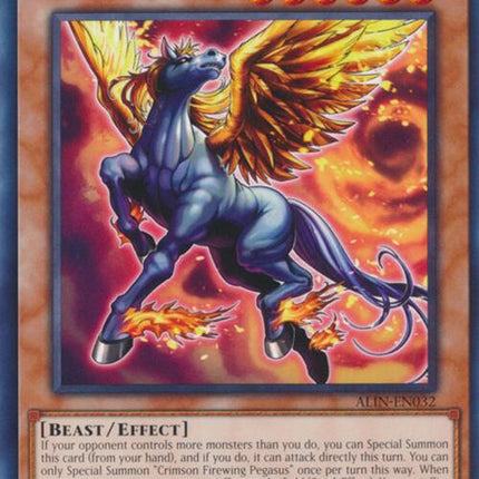 Crimson Firewing Pegasus [ALIN-EN032] Common