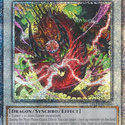 Snake-Eyes Vengeance Dragon [ALIN-EN040] Quarter Century Secret Rare