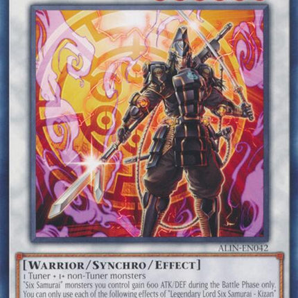 Legendary Lord Six Samurai - Kizan [ALIN-EN042] Common