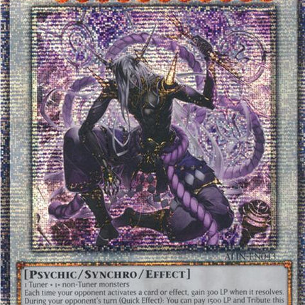 Juraishin, the Cursed Thunder God [ALIN-EN043] Quarter Century Secret Rare