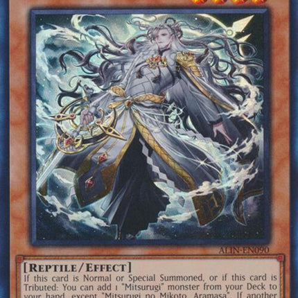 Mitsurugi no Mikoto, Aramasa [ALIN-EN090] Super Rare