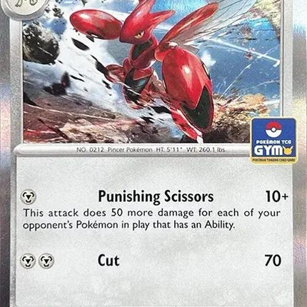 Scizor (141/197) (Pokemon Gym Promo) [Scarlet & Violet: Obsidian Flames]