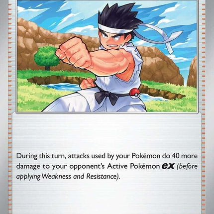 Black Belt's Training (097/131) [Scarlet & Violet: Prismatic Evolutions]