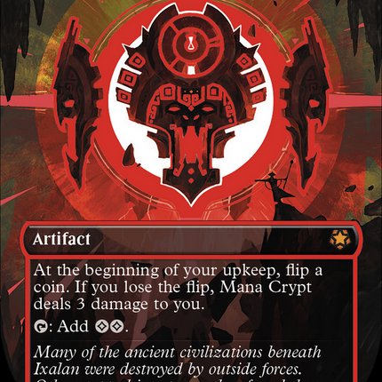 Mana Crypt (0017e) (Borderless) [The Lost Caverns of Ixalan Special Guests]