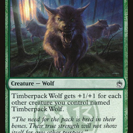 Timberpack Wolf [Masters 25]