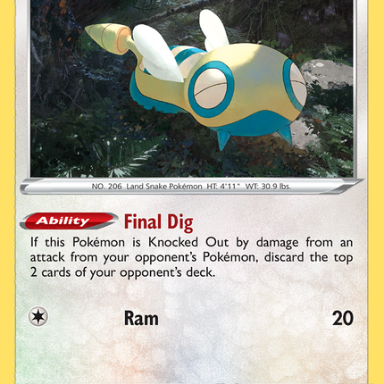 Dunsparce (137/189) [Sword & Shield: Darkness Ablaze]