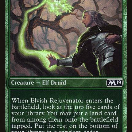 Elvish Rejuvenator (FNM) [Core Set 2019 Promos]