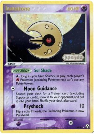 Lunatone (20/92) (Stamped) [EX: Legend Maker]