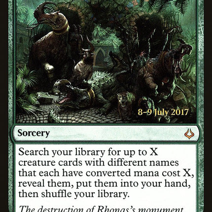 Uncage the Menagerie [Hour of Devastation Prerelease Promos]