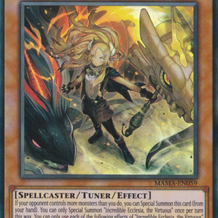 Incredible Ecclesia, the Virtuous [MAMA-EN059] Ultra Rare