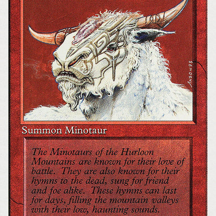 Hurloon Minotaur [Summer Magic / Edgar]