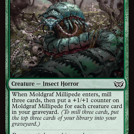 Moldgraf Millipede [Duskmourn: House of Horror Commander]
