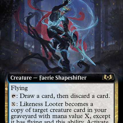Likeness Looter (Extended Art) [Wilds of Eldraine]