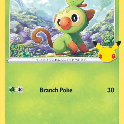 Grookey (8/25) [McDonald's 25th Anniversary]