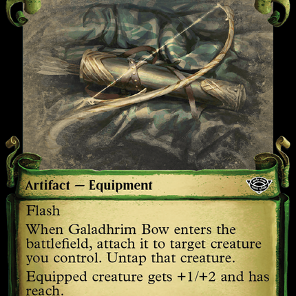 Galadhrim Bow [The Lord of the Rings: Tales of Middle-Earth Showcase Scrolls]