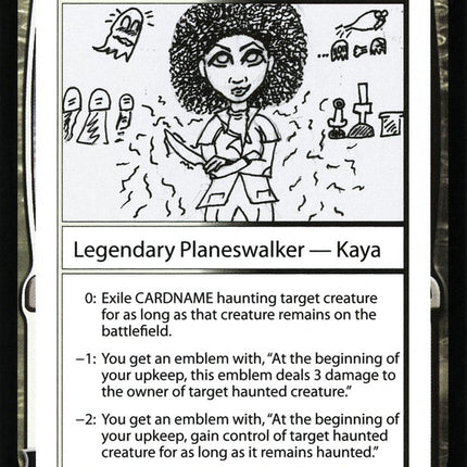 Kaya, Ghost Haunter [Mystery Booster Playtest Cards]