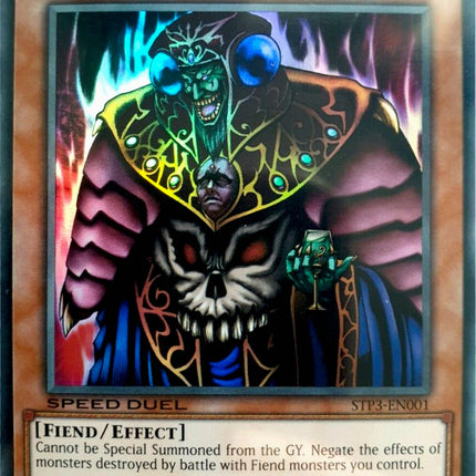 Dark Ruler Ha Des [STP3-EN001] Ultra Rare