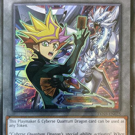 Token (Playmaker & Cyberse Quantum Dragon) [TKN5-EN025] Super Rare