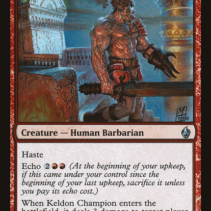 Keldon Champion [Premium Deck Series: Fire and Lightning]
